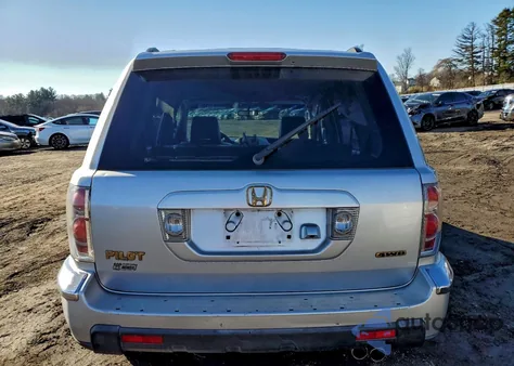 2006 Honda Pilot Ex from USA, damaged, VIN 2HKYF18716H544463